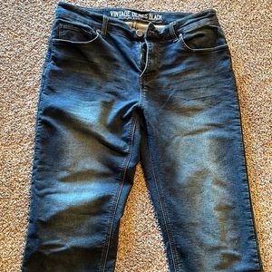 Vintage Genes Black Slim Fit  34x32